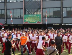 TNI-Polri Bersinergi Kawal Tahun Politik, Olahraga Bareng Libatkan 700 Personil