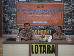 *Puslitbang Polri Laksanakan Penelitian di Polres Lombok Utara*