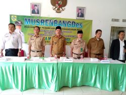 Omang Kades Mekarwangi Pimpin Langsung Musrenbang Desa 2023 RKP-Des Tahun Angaran 2024