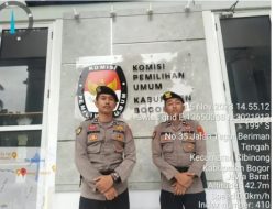 Sat Samapta Polres Bogor Dan Jajaran Polsek  Bersinergi Giat Operasi Mantab Brata Jelang Pemilu 2024