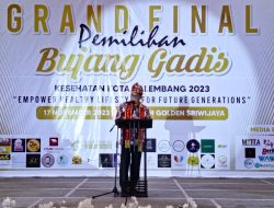 Heri Amalindo Hadiri Pemilihan Bujang Gadis Kesehatan Kota Palembang 2023