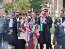 Ratusan Forum Praktisi Hukum Sumsel Dukung Kemerdekaan Palestina
