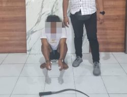 Lakukan Pembacokan Dengan Celurit, Polres Sumbawa Amankan Seorang Pelajar