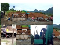 *Diduga Pihak Kontraktor PT, UMS,Yang Mengerjakan Kapling Makam di Quiling Menggunakan Solar Subsidi*