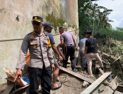 Polres Dairi Ringkus 9 Orang Pelaku Pencurian Besi Jembatan lae Renun