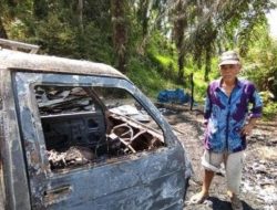 Si Jago Merah Lahap Dua Rumah dan Satu Mobil di Asahan