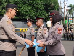 *Polres Bogor Laksanakan Upacara Hari Kesadaran Nasional dan Pemberian Penghargaan Kepada Personil Yang Menunjukkan Kedisiplinannya Dalam Bertugas Serta Kenaikan Pangkat*
