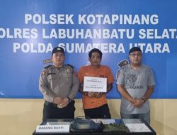 Saat Coba Melawan Petugas, Tim Anti Bandit Polsek Kota Pinang Hadiahi Timah Panas Kepada Pelaku Curat.