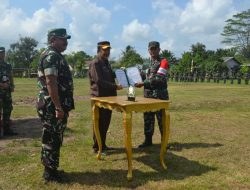 TMMD Regtas Ke 119 Kodim 1208/Sambas Desa Mekar Jaya Resmi Ditutup