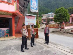 Ciptakan Rasa Aman Dan Nyaman Terhadap Pengunjung Wisata Danau Silalahi, Sat Pamobvit Polres Dairi Lakukan Patroli Rutin