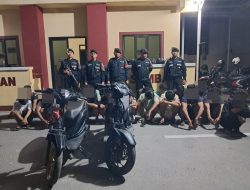 Balap Liar, Patroli Samapta Polres Sumbawa Amankan Sejumlah Remaja