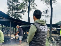 Luar Biasa Polsek Sanga Desa Polres Muba, Dalam Seminggu Upaya Persuasifnya, 19 Tungku Penyulingan Minyak Illegal dibongkar Secara Mandiri.