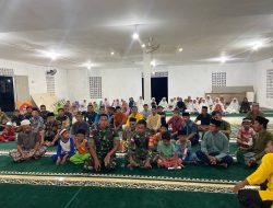 Perehaban Musolla Menjadi Masjid Program TMMD Regtas Ke 119 Kodim 1208/Sambas Sudah Dirasakan Warga Mekar Jaya