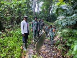 Kunjungi Satgas Pam Pulau Terluar Enggano, Ini Pesan Dandim Kepada Anggota Satgas