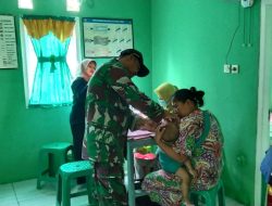 *Serka, Arsep Babinsa Desa Mekarwangi Monitoring Dan Laksanakan Pendampingan Posyandu*
