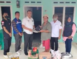 Korban Kebakaran Terima Bantuan Dari Dinsos Asahan 