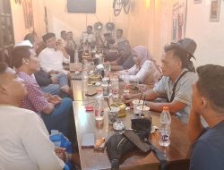 NGOPI BARENG DAN SILATURAHMI BERSAMA INSAN PERS, ARI WIBOWO PAPARKAN MISI VISI MENUJU LS 1.