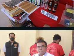 Berbagai Jenis Miras Berhasil Disita Ditresnarkoba Polda NTB