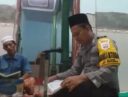 Selain Sambang Desa, Bripka Edi, Rajin Melakukan Kegiatan Keagamaan Di Bulan Suci Ramadhan 
