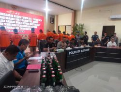 Polresta Mataram dan Polsek Jajaran Umumkan Hasil Ungkap Selama Triwulan Pertama 2024