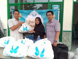 *Pihak Heaven Memorial Park Quiling Berbagi Ratusan Paket Sembako Untuk Warga 4 Desa Ditanjungsari*