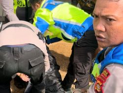 Aksi Heroik Petugas Pos Pelayanan Operasi Ketupat Musi 2024 di Muratara, Kejar dan Ringkus Pelaku Curat.