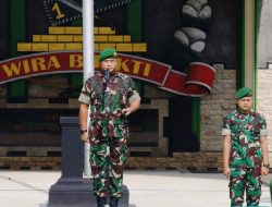 Ambil Apel Cuti Bersama, Danrem 162/WB Titip Salam Untuk Keluarga