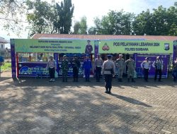 Siap Amankan Perayaan Idul Fitri 1445 H, Polres Sumbawa Dirikan 2 Pos Pam Dan 1 Pos Yan