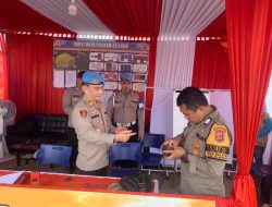 Dukung Kelancaran Pelaksanaan Operasi Ketupat Lodaya 2024, Si Propam Polres Bogor Lakukan Penegakan Disiplin Anggota Di Pospam Pospam