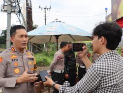 Kapolres Bogor Lakukan Pengecekan Pospam Wilayah Hukum Polres Bogor Jelang Lebaran