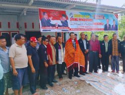 Bakal Calon Bupati Dairi Rimso Maruli Sinaga Hadiri Doa Bersama dan Syukuran Ulang Tahun Ke-28 Punguan PPTSB Desa Sumbul Tengah