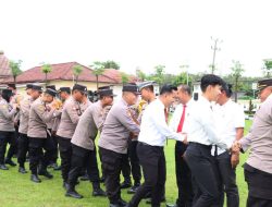 Polres Tulang Bawang Gelar Halal Bihalal Hari Raya Idul Fitri 1445 H, AKBP James: Kita Mulai Lagi Dengan Lembaran Baru