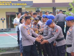 Kapolres Lombok Utara  Gelar Halal Bihalal Usai Lebaran Idul Fitri