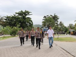 Pastikan Keamanan Puncak Libur Lebaran, Kapolres Loteng Tinjau Pos Sekat dan Tempat Wisat