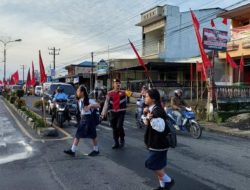 Jaga kelancaran arus lalu lintas, Polres Dairi tingkatkan strong point pagi
