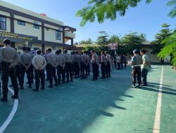 Kasi Propam Polres Lombok Utara  “Komitmen Integritas dan Profesionalisme Polres Lombok Utara dalam Apel Pagi”