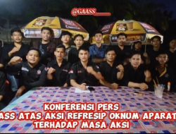 Berbuntut Panjang : GAASS Kecam Tindakan Represif Oknum Polisi Pada Aksi Kantor Gubernur