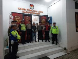 Jelang Sidang Putusan Sengketa Pemilu Di MK, Polres Dairi Tingkatkan Patroli Malam