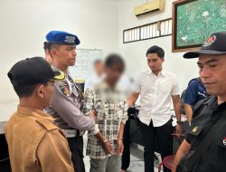 Serahkan Diri Tim Gabungan Polsek Sandubaya dan Polresta Mataram Amankan Terduga Pelaku KA