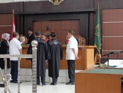 Sidang Sarimuda Saksi Antonio selaku Direktur PT MRI Mengakui ada Tanda Tangan atau Paraf nya Disurat itu