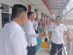 *Pastikan Beri Layanan Terbaik, Kepala Kantor Wilayah Kemenkumham Sumsel Lakukan Kunjungan Kerja Ke Rutan Kelas I Palembang*