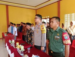 Babinsa Sempadian Hadiri Pelantikan Dan Pengambilan Sumpah Pergantian Antar Waktu Anggota BPD