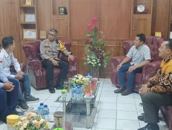 Ketua KPU Sampaikan Apresiasi Dan Terimakasih Kepada Polres Dairi.