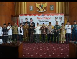 Kapolresta Mataram Hadir Halal Bihalal Idul Fitri 1445 H / 2024 M Di DPRD Kota Mataram