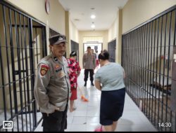 *Sat Tahti Polres Lombok Utara Berikan Pembinaan Kesehatan dan Kebugaran untuk Tahanan*