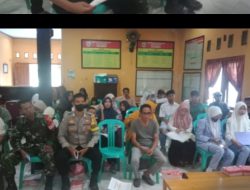 Bhabinkamtibmas Manemeng Polres Sumbawa Barat Dampingi PKL Mahasiswa Poltekkes Kemenkes Mataram.