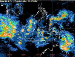 Tekanan Rendah di Laut Arafuru Selatan Picu Gelombang Tinggi dan Hujan Lebat di Timur Indonesia