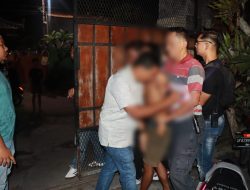 Lawan Petugas Saat Razia Tempat Tongkrongan, Seorang Pria Mabuk Diamankan