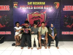 Residivis Komplotan Jambret Diamankan Tanpa Ampun oleh Tim Puma 2 Polres Bima Kota