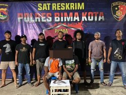 Kuasai Senpi Rakitan Laras Pendek, Sepasang Pria di Bima Disergap Tim Puma 1 Polres Bima Kota